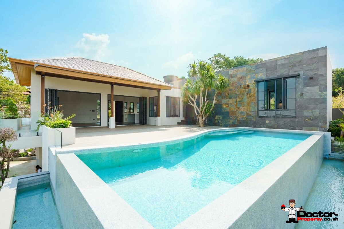Luxury 4 Bedroom Sea View Villa - Plai Laem - Koh Samui - for sale