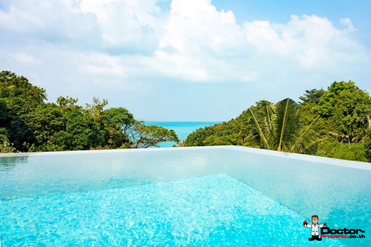 Luxury 4 Bedroom Sea View Villa - Plai Laem - Koh Samui - for sale