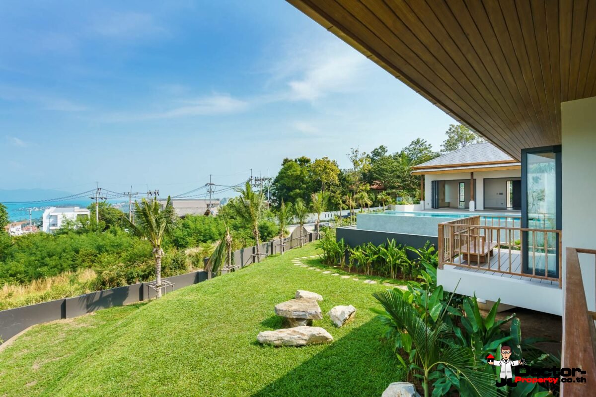 Luxury 4 Bedroom Sea View Villa - Plai Laem - Koh Samui - for sale