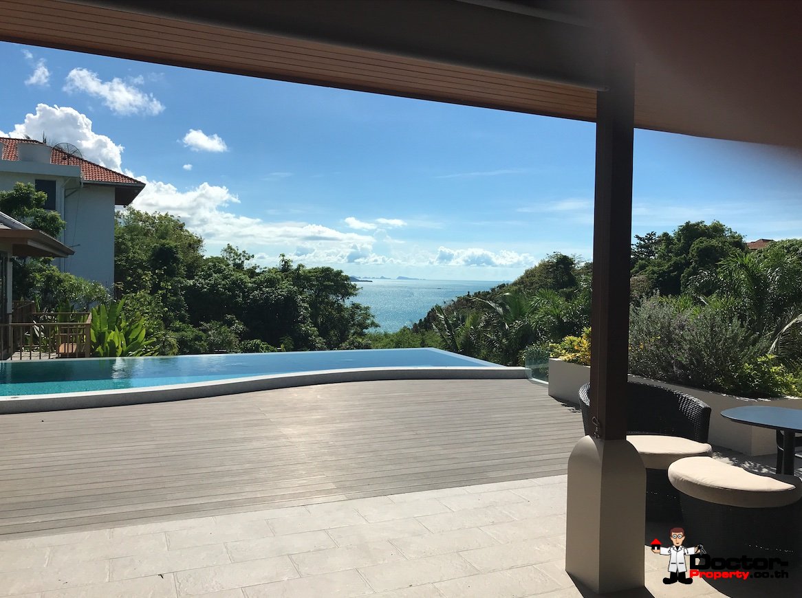 Luxury 4 Bedroom Sea View Villa - Plai Laem - Koh Samui - for sale