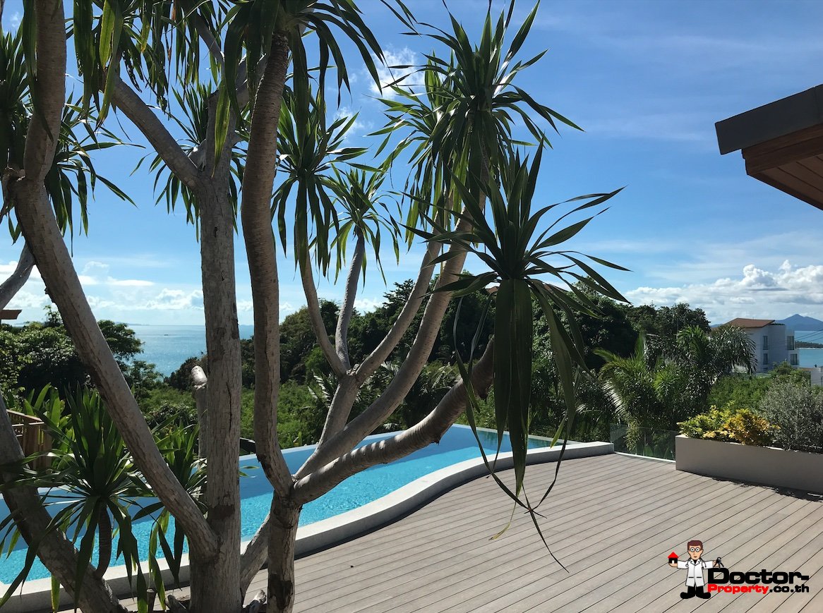 Luxury 4 Bedroom Sea View Villa - Plai Laem - Koh Samui - for sale