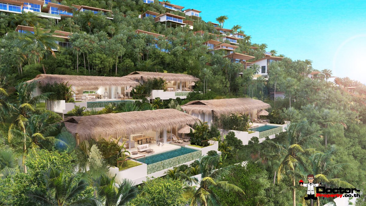 New Furnished 2 Bedroom Pool Villa – Meanam, Koh Samui – For Sale