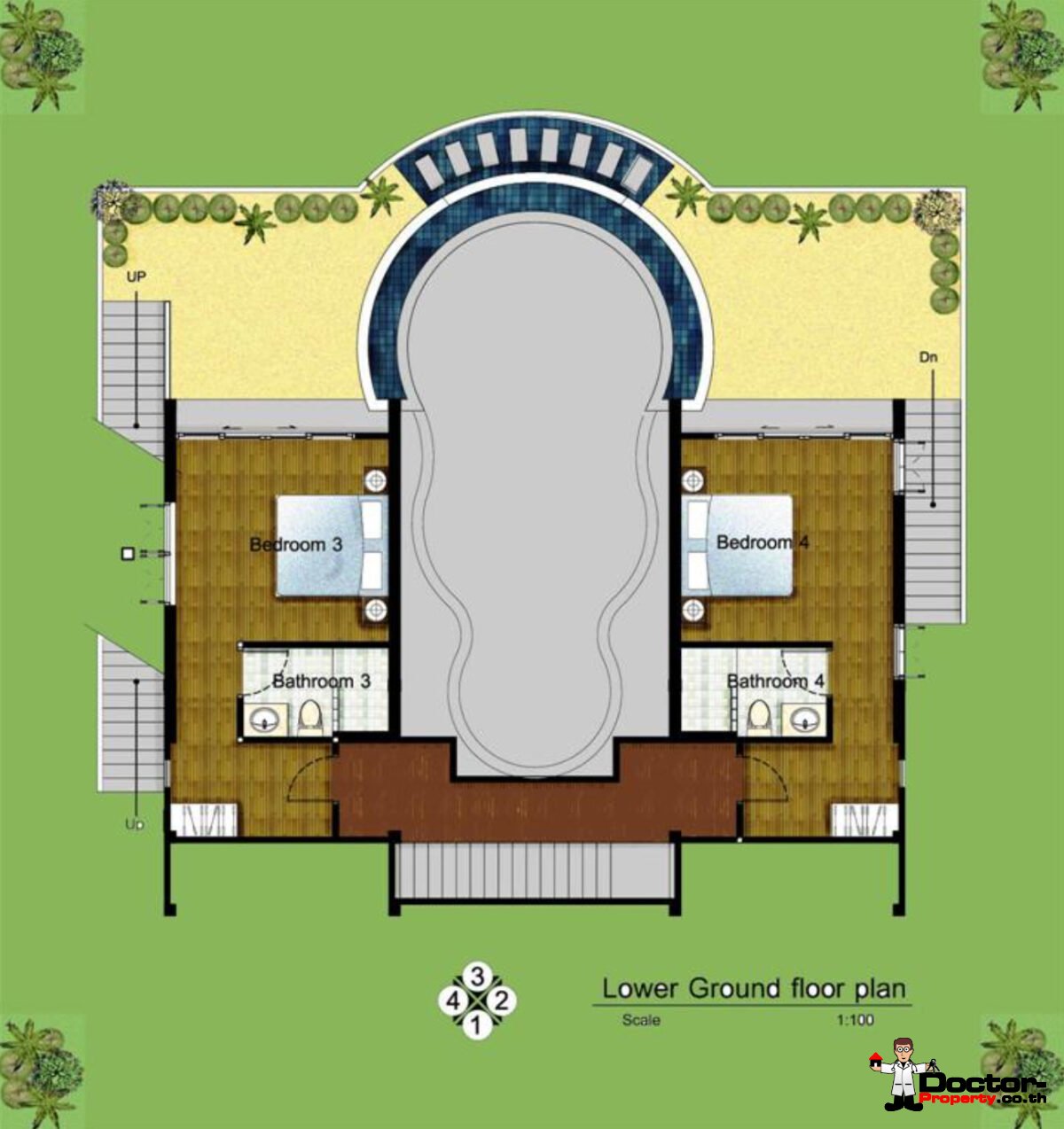 5 Bedroom Sea View Pool Villa – Bang Po, Koh Samui – For Sale