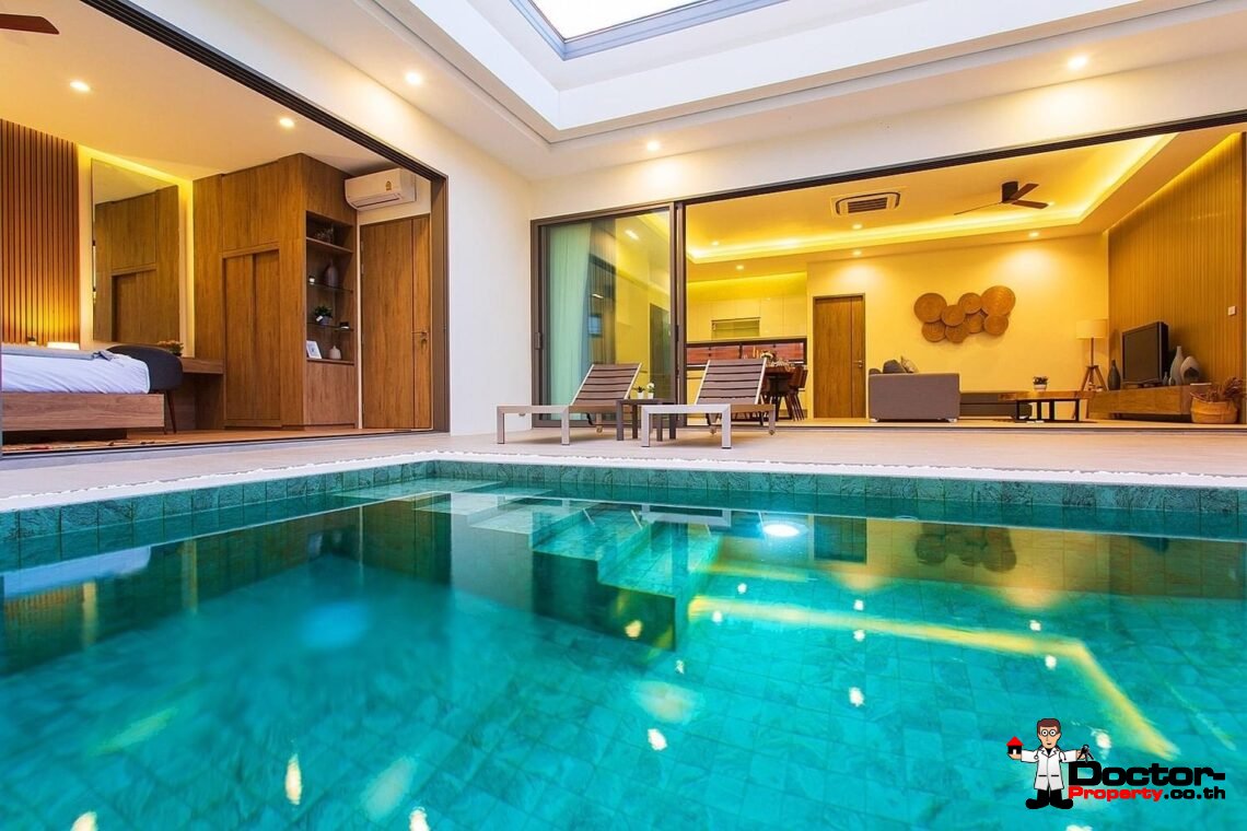 New! 2-3 Bedroom Pool Villas – Bophut, Koh Samui – For Sale