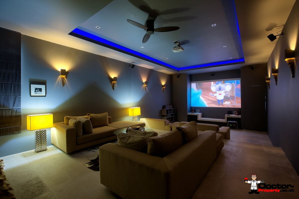 Modern 4 Bed Villa with Stunning Views in Private Estate – Choeng Mon, Koh Samui – For Sale