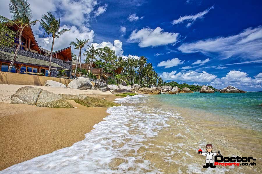 High End Luxury 5 Bedroom Beachfront Villa - Lamai Beach - Koh Samui - for sale