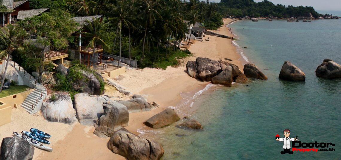 High End Luxury 5 Bedroom Beachfront Villa - Lamai Beach - Koh Samui - for sale