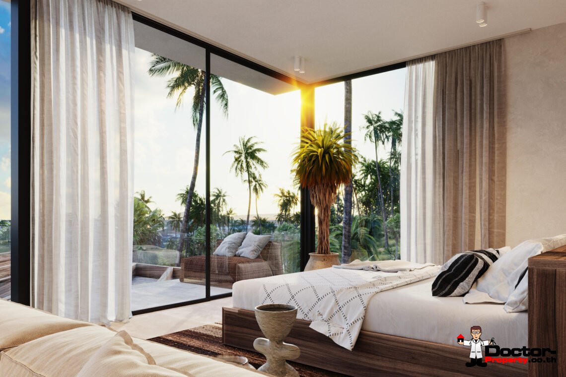 Seaview 3 Bedroom Pool Villa – Bang Por, Koh Samui – For Sale