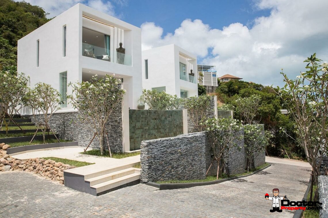 New 2 Bedroom Luxury Sea View Villa – Plai Laem – Koh Samui – for sale