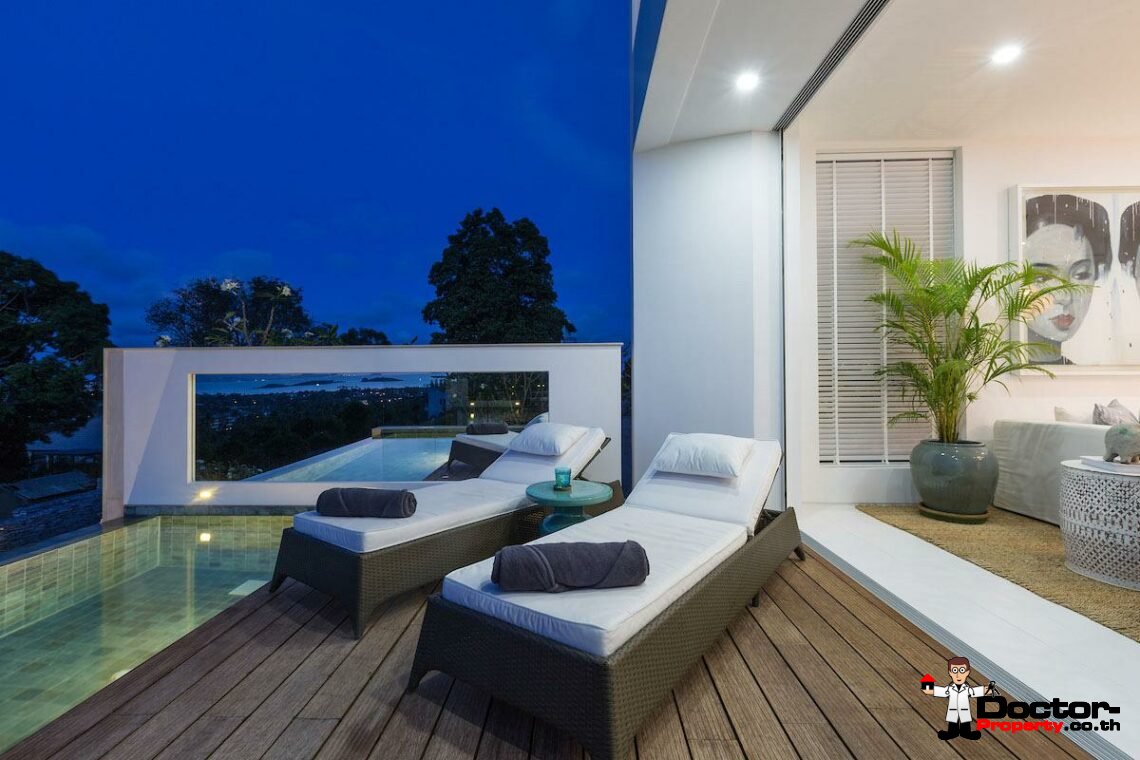 New 2 Bedroom Luxury Sea View Villa – Plai Laem – Koh Samui – for sale