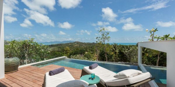 New 2 Bedroom Luxury Sea View Villa – Plai Laem – Koh Samui – for sale