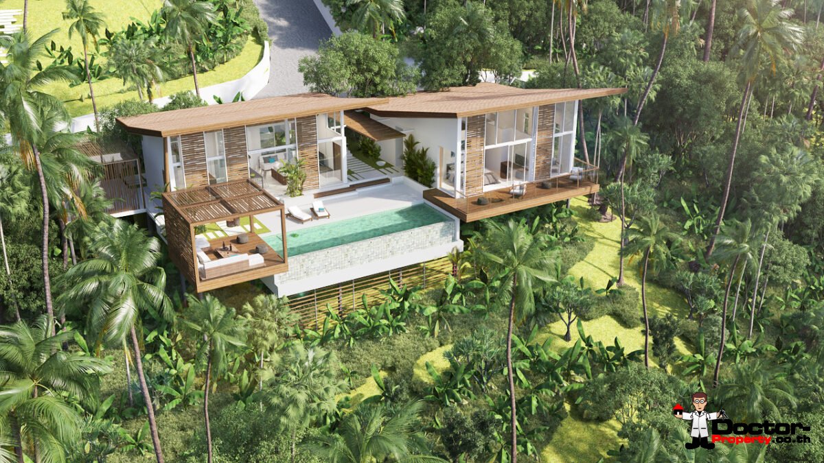 New Furnished 3 Bedroom Pool Villa – Bang Por, Koh Samui – For Sale