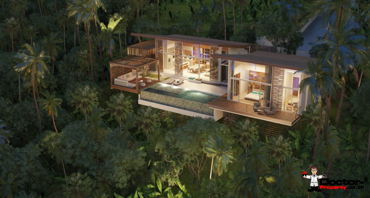 New Furnished 3 Bedroom Pool Villa – Bang Por, Koh Samui – For Sale