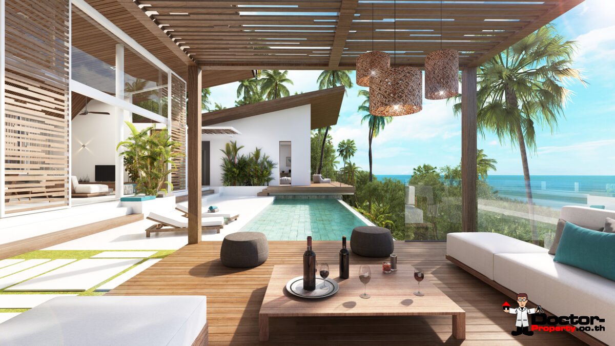 New Furnished 3 Bedroom Pool Villa – Bang Por, Koh Samui – For Sale