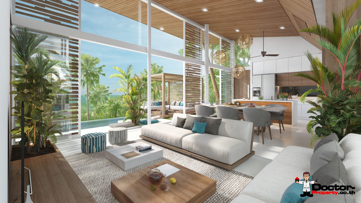 New Furnished 3 Bedroom Pool Villa – Bang Por, Koh Samui – For Sale