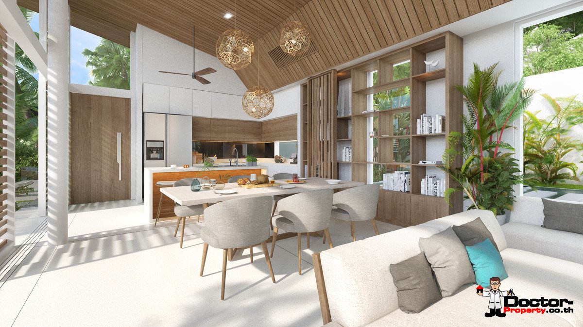 New Furnished 3 Bedroom Pool Villa – Bang Por, Koh Samui – For Sale