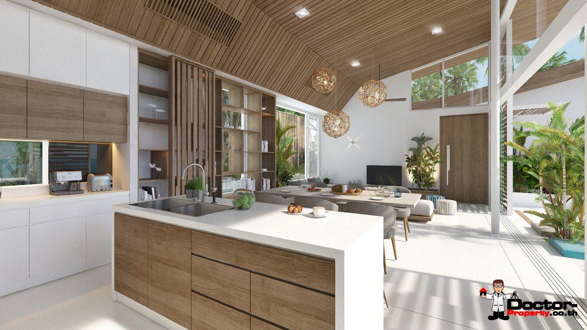 New Furnished 3 Bedroom Pool Villa – Bang Por, Koh Samui – For Sale