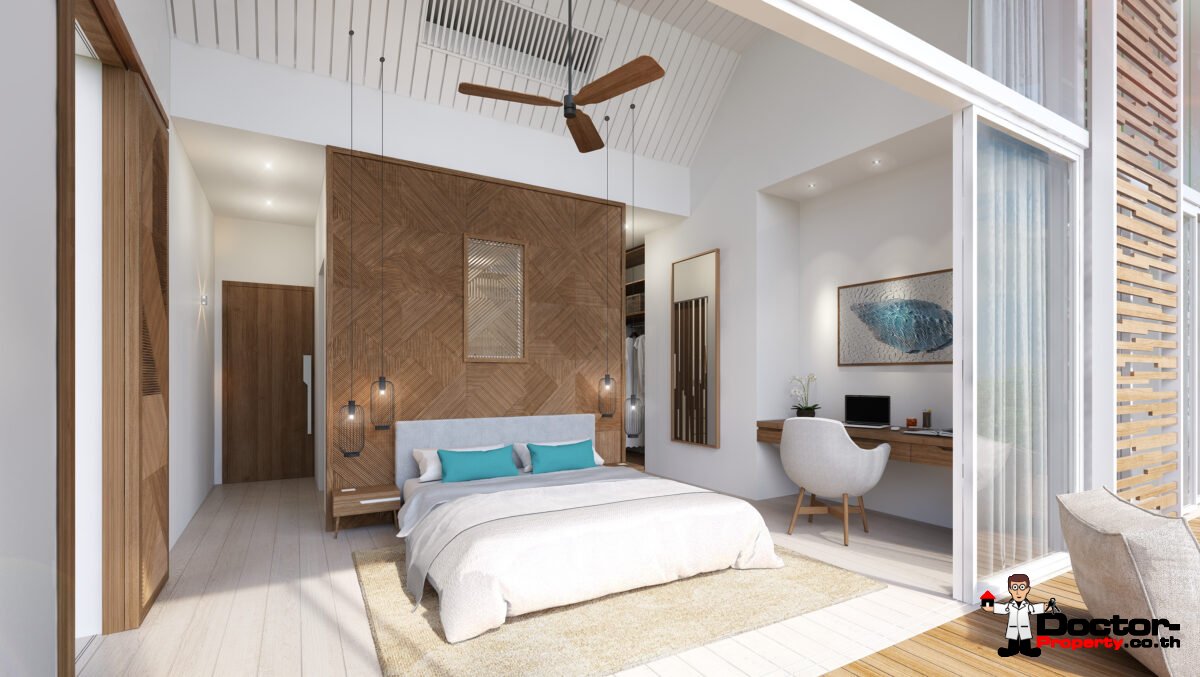 New Furnished 3 Bedroom Pool Villa – Bang Por, Koh Samui – For Sale