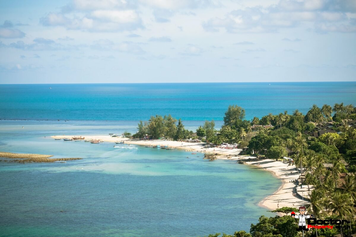 Modern 4 Bed Villa with Stunning Views in Private Estate – Choeng Mon, Koh Samui – For Sale