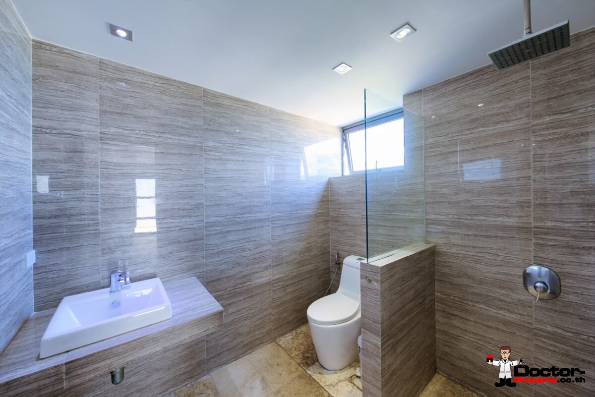 Modern 4 Bed Villa with Stunning Views in Private Estate – Choeng Mon, Koh Samui – For Sale