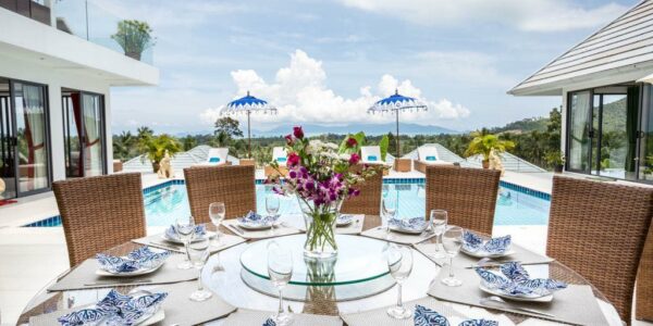Stunning 7 Bedroom Sea View Villa - Mae Nam - Koh Samui - for sale
