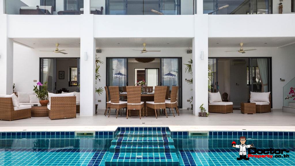 Stunning 7 Bedroom Sea View Villa - Mae Nam - Koh Samui - for sale