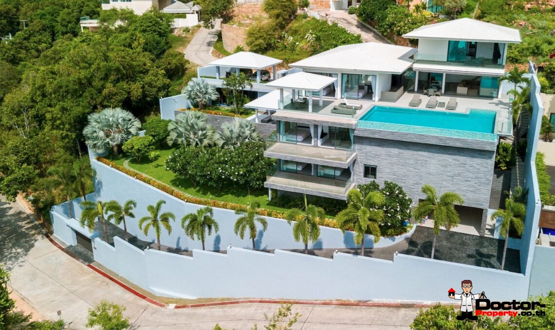 Stunning Sea View Villa - Choeng Mon - Koh Samui - for sale - Doctor-Property
