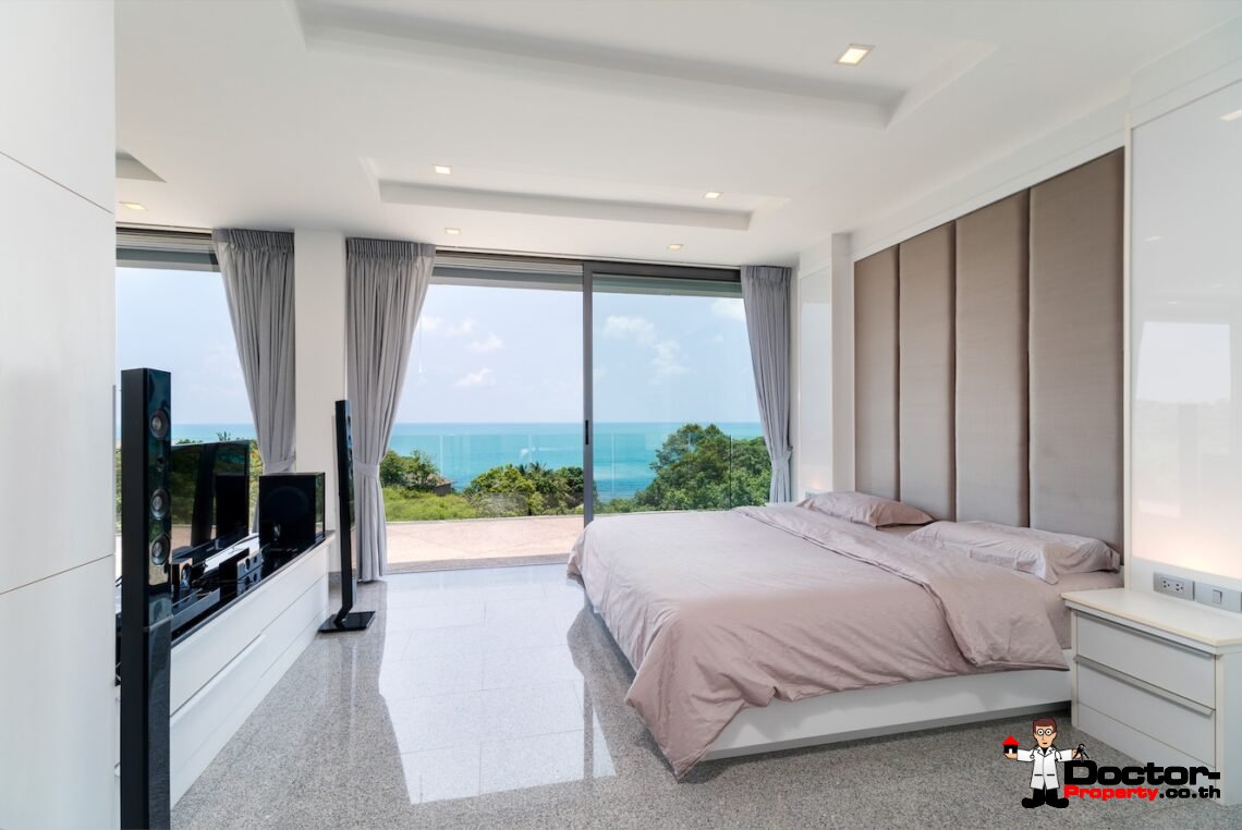 Stunning Sea View Villa - Choeng Mon - Koh Samui - for sale - Doctor-Property