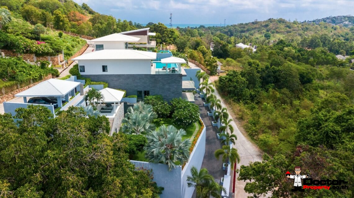 Stunning Sea View Villa - Choeng Mon - Koh Samui - for sale - Doctor-Property