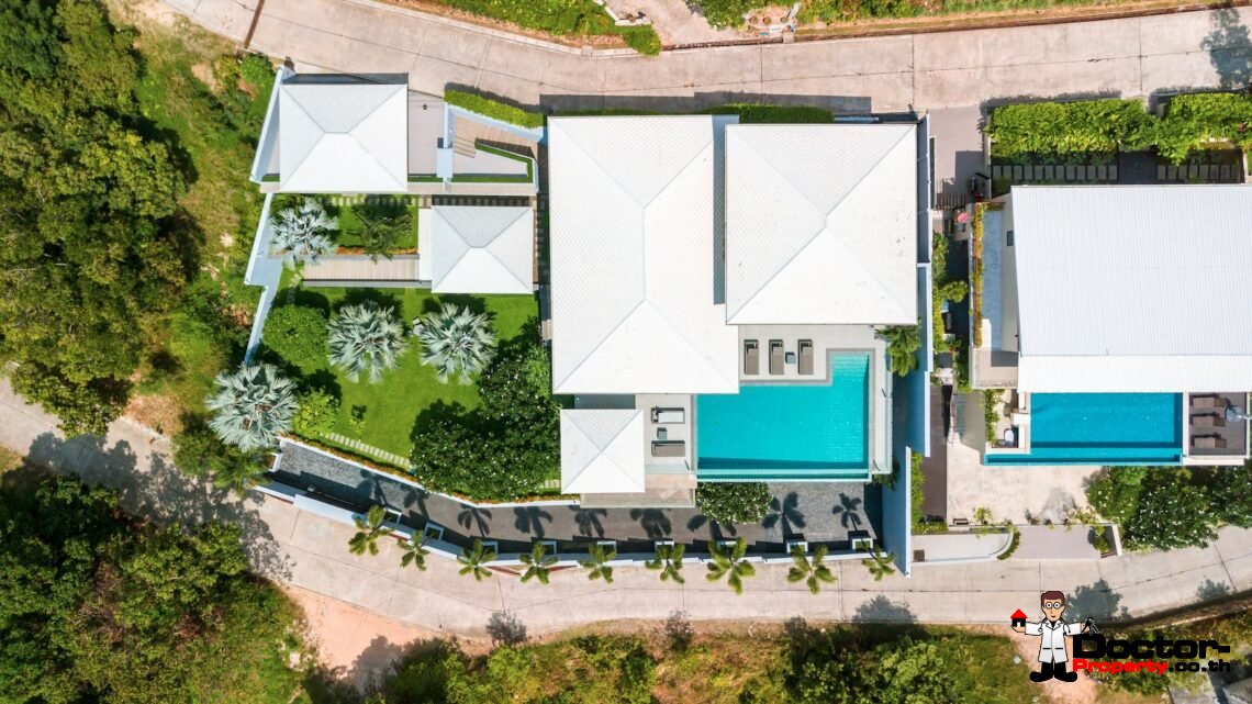 Stunning Sea View Villa - Choeng Mon - Koh Samui - for sale - Doctor-Property