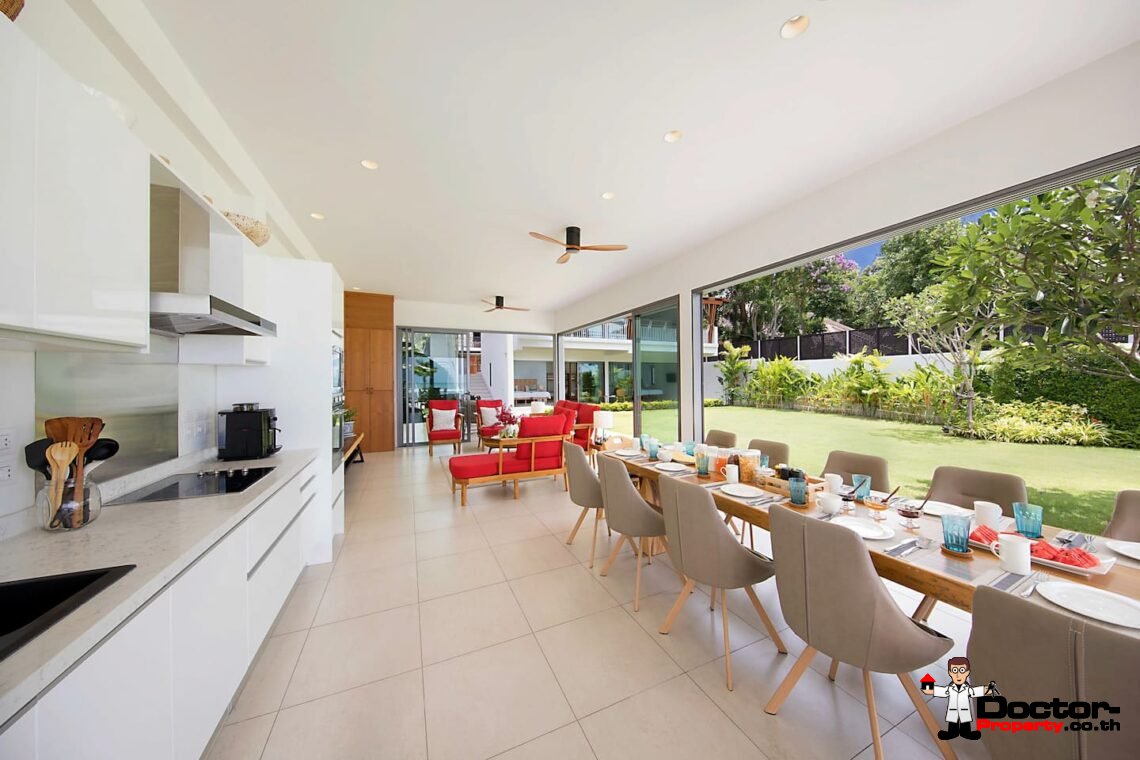 Luxury Beachfront 4 Bedroom Pool Villa – Laem Sor, Koh Samui – For Sale