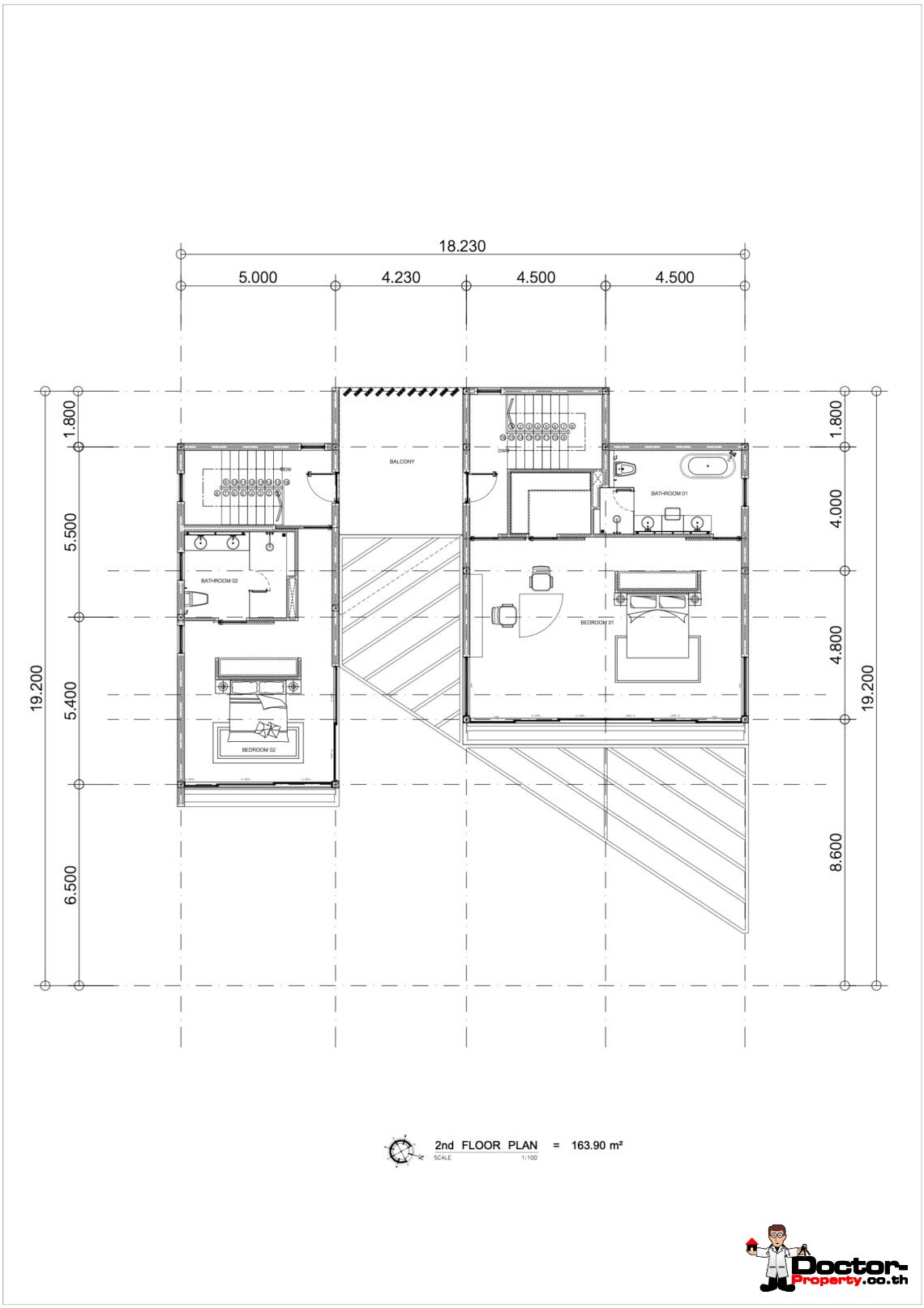 New 3 Bedroom Villa with Sea View – Chaweng, Koh Samui – For Sale