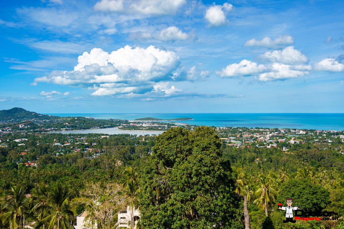 New 3 Bedroom Villa with Sea View – Chaweng, Koh Samui – For Sale