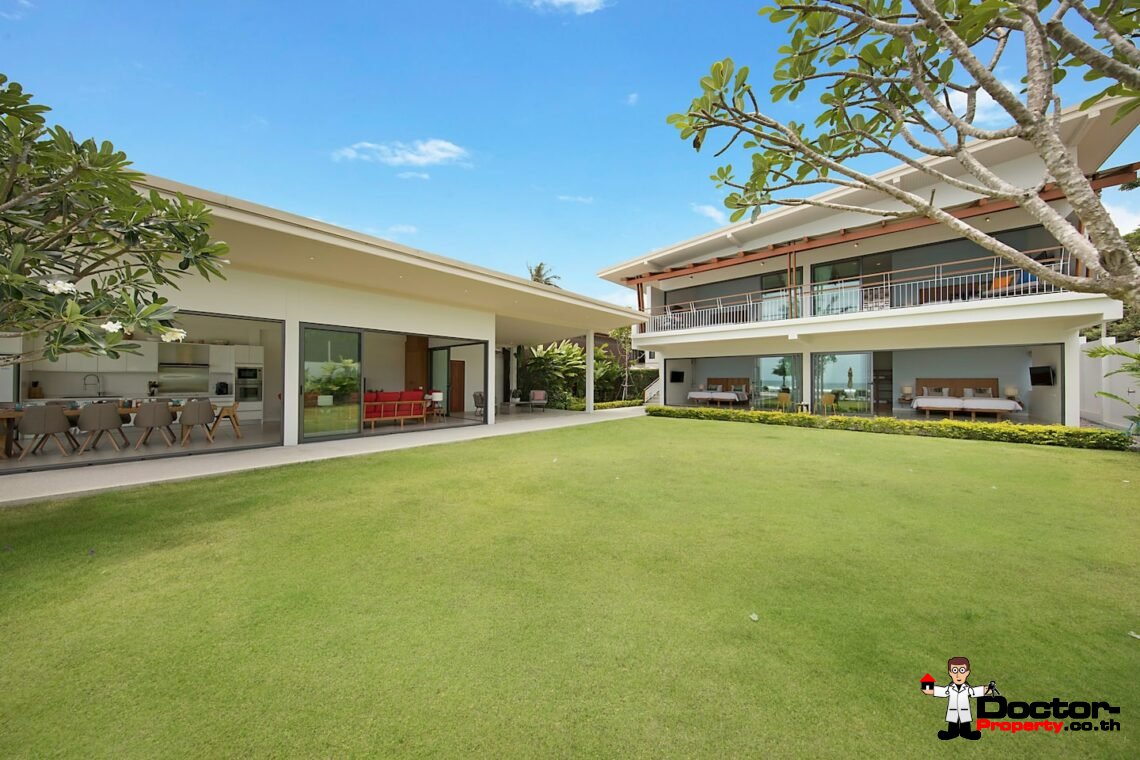 Luxury Beachfront 4 Bedroom Pool Villa – Laem Sor, Koh Samui – For Sale