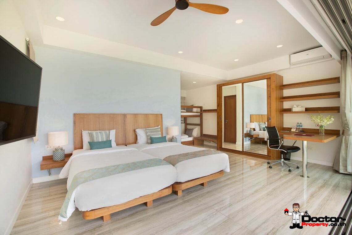 Luxury Beachfront 4 Bedroom Pool Villa – Laem Sor, Koh Samui – For Sale