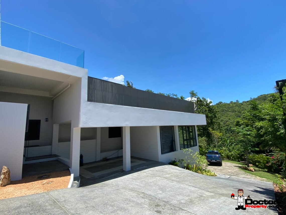 Fantastic 4+2 Bedroom Sea View Villa - Bang Rak - Koh Samui - for sale