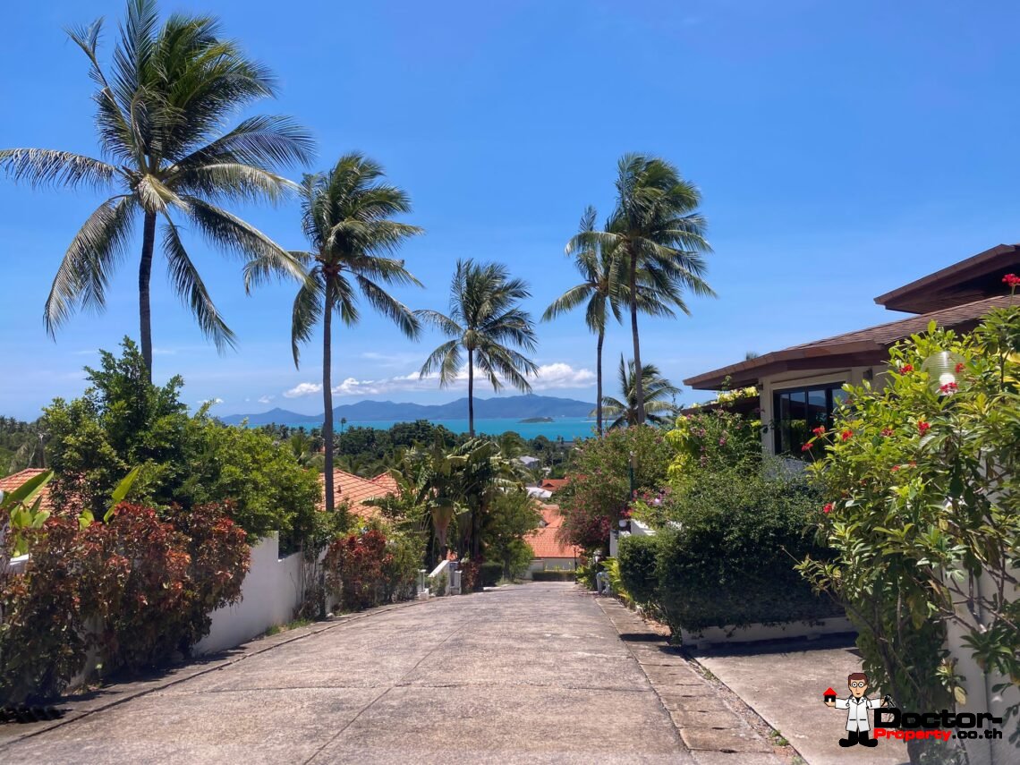 Fanstastic 4+2 Bedroom Sea View Villa - Bang Rak - Koh Samui - for sale