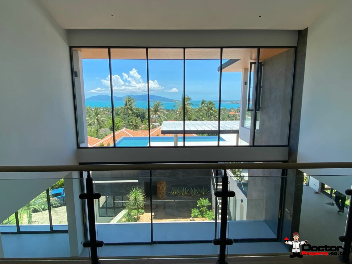 Fanstastic 4+2 Bedroom Sea View Villa - Bang Rak - Koh Samui - for sale