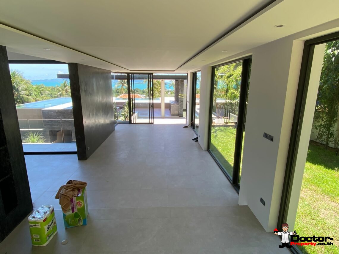 Fanstastic 4+2 Bedroom Sea View Villa – Bang Rak – Koh Samui – for sale