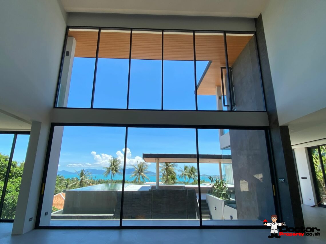 Fanstastic 4+2 Bedroom Sea View Villa – Bang Rak – Koh Samui – for sale