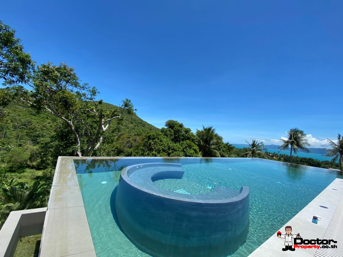 Fanstastic 4+2 Bedroom Sea View Villa – Bang Rak – Koh Samui – for sale