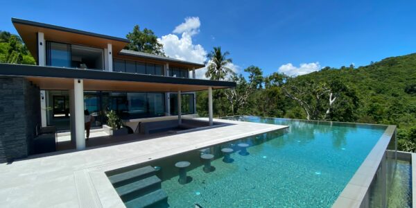 Fantastic 4+2 Bedroom Sea View Villa – Bang Rak – Koh Samui – for sale