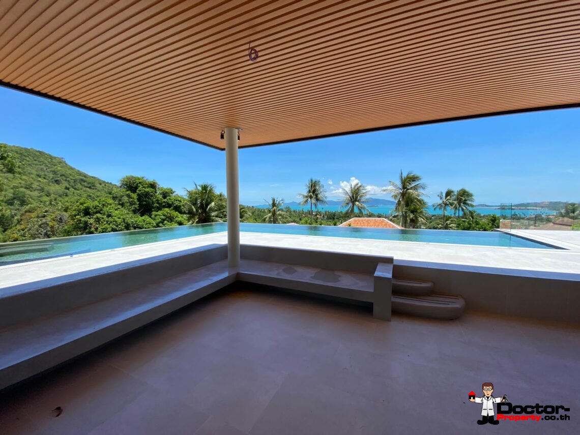 Fanstastic 4+2 Bedroom Sea View Villa - Bang Rak - Koh Samui - for sale