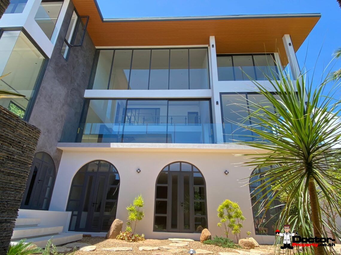 Fantastic 4+2 Bedroom Sea View Villa - Bang Rak - Koh Samui - for sale