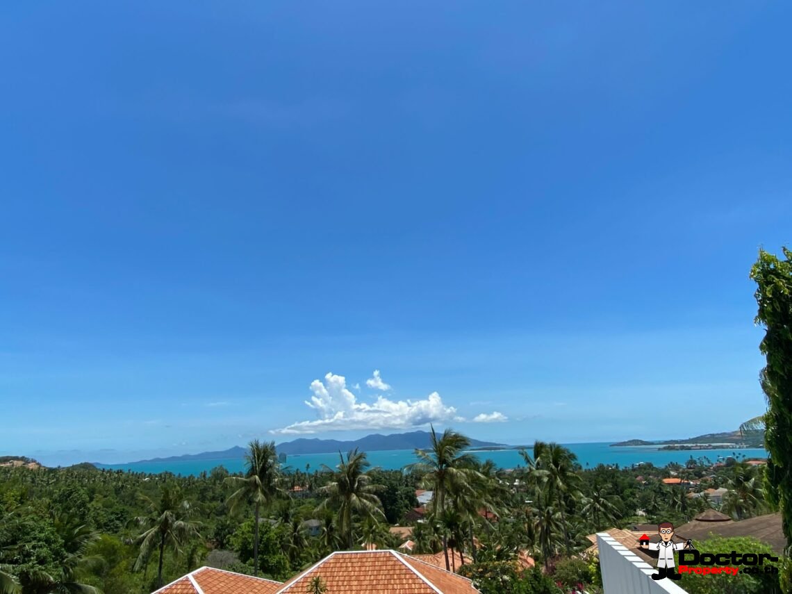 Fanstastic 4+2 Bedroom Sea View Villa - Bang Rak - Koh Samui - for sale