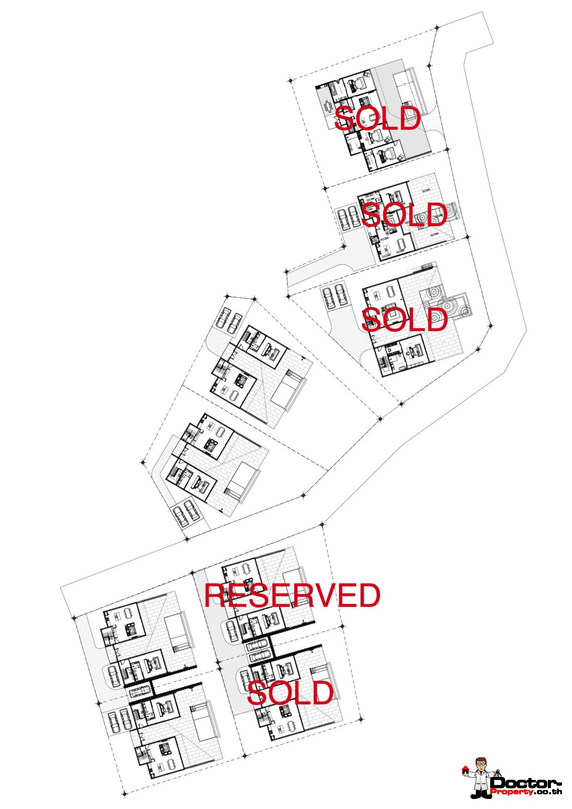 New 3 Bedroom Villa with Sea View – Chaweng, Koh Samui – For Sale