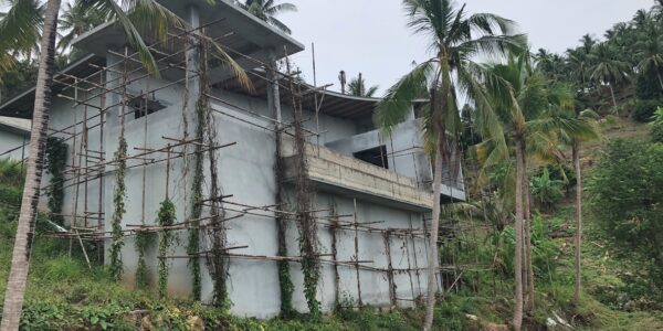Unfinished 3 Bedroom Sea View Villa – Bophut – Koh Samui – for sale