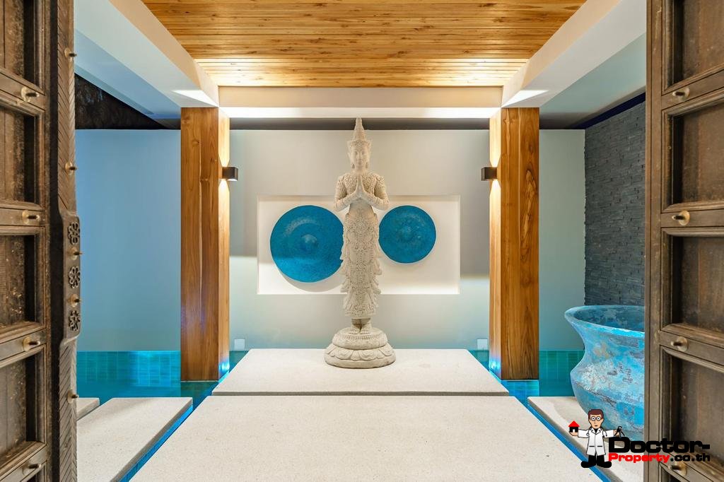 Balinese Style 3 Bed Villa near Golf Course – Mae Nam, Koh Samui – For Sale