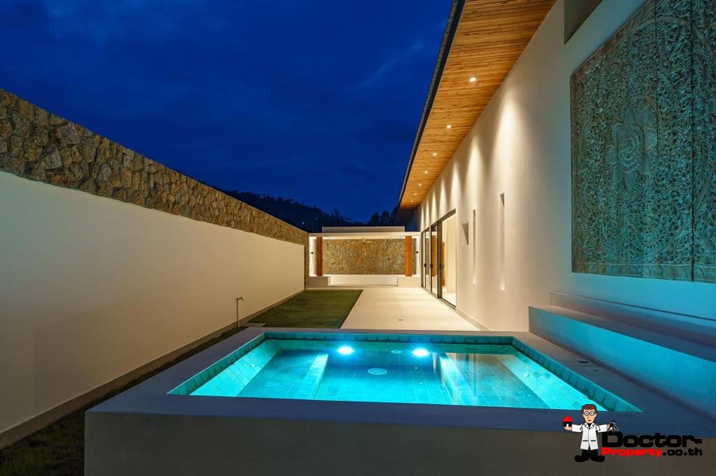 Balinese Style 3 Bed Villa near Golf Course – Mae Nam, Koh Samui – For Sale