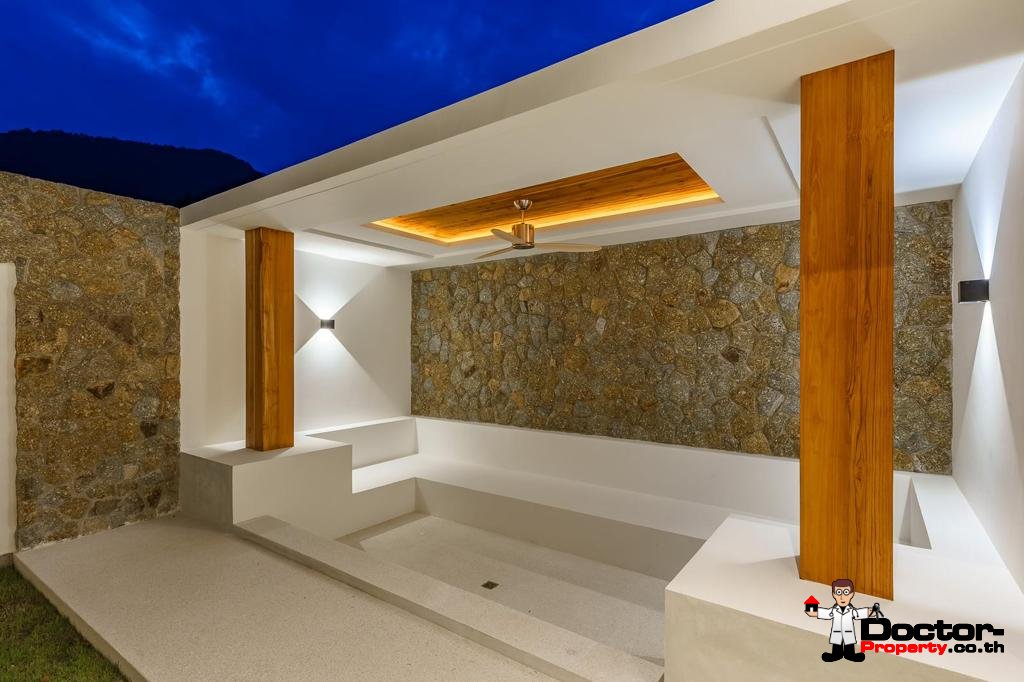 Balinese Style 3 Bed Villa near Golf Course – Mae Nam, Koh Samui – For Sale